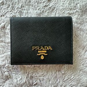 Prada Small Saffiano Leather Wallet